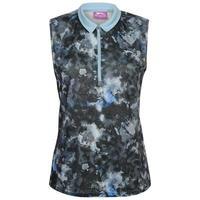 Slazenger Fashion Sleeveless Golf Polo Shirt Ladies