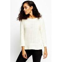 Slit Side Knitted Jumper