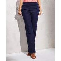 Slouch Linen Mix Wide Trousers Regular