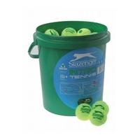 Slazenger Mini Tennis Green - 60 Ball Bucket