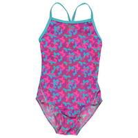 Slazenger Bound Back Swimming Costume Junior Girls