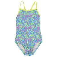 Slazenger Thin Strap Swimsuit Junior Girls