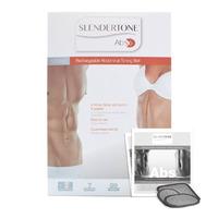 slendertone abs6 unisex abs toning belt 2 pads bundle