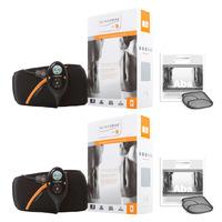 slendertone abs7 unisex toning belt couples bundle