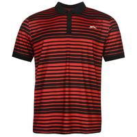 Slazenger Fine Stripe Polo Shirt Mens