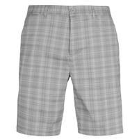 slazenger check golf shorts mens