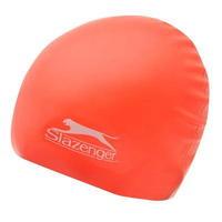 slazenger silicone swimming cap juniors