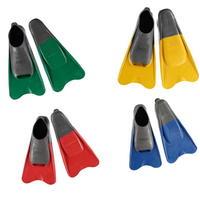 slazenger rubber mens short fins