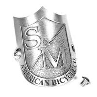 S&M Head tube badge