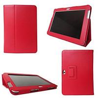 Smart Folio PU Leather Stand Case Cover For Samsung Galaxy TabTab 2 10.1 (P5100/P5110) Tablet Multi-color