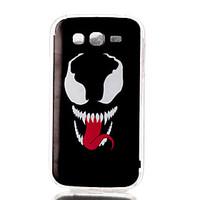 smiling teeth pattern tpu soft case for galaxy grand neogalaxy grand p ...