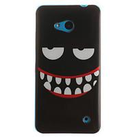 Smiling Face Painting Pattern TPU Soft Case for Microsoft Nokia Lumia 640/535/530/630