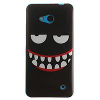 smiling face painting pattern tpu soft case for microsoft nokia lumia  ...