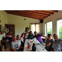 small group traditional barbecue with local family from bariloche