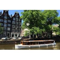 small group classic canal cruise on salonboat in amsterdam