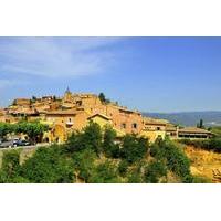 small group luberon day trip from avignon including roussillon ochre t ...