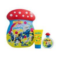 Smurfs Clumsy Tin Can Set Edt 50ml S/gel75ml