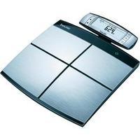 Smart bathroom scales Beurer BF 100 Weight range=150 kg Black/silver