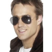 Smiffy\'s Aviator Specs - Gold