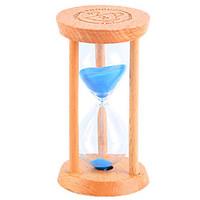 Small Hourglass Pendulum Countdown 1/3 / 5 Minutes Time Mini Glass Wood Gift
