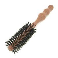 Small 45mm Round Brush ( Polished Mahogany Handle 65% Boar Bristle + 35% Nylon ) 1pcs