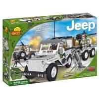 small army 250 pcs jeep willys winter squad