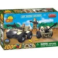 Small Army 100 Pcs ATV with Cannon