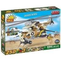 small army 250 pcs helicopter desert hawk