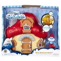 Smurfs Movie Papa Smurf Mushroom House