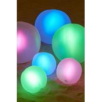 small glow ball pool float blue