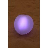 small glow ball pool float purple