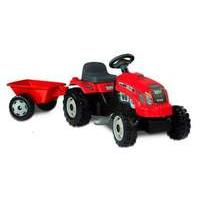 Smoby GM Tractor with Trailer (Red)