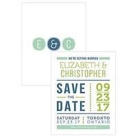 Smart Type Save The Date Card