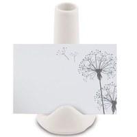 Small White Favour Vase or Place Card Holder