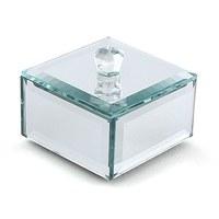 Small Mirrored Keepsake Box with Lid