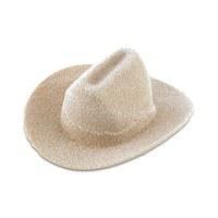 Small Cowboy Hat Wedding Favour Decoration - White