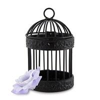 Small Black Birdcage Favour Cont...