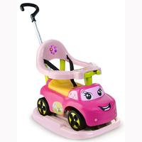 smoby pink auto bascule ride on car