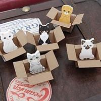 Small Carton Animal Toy Self-stick Notes(Random Color)