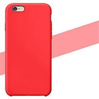 Smooth Silicone Soft Case for iPhone 6s 6 Plus