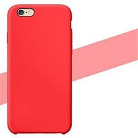 smooth silicone soft case for iphone 6s 6 plus