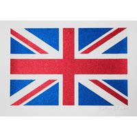 Small Union Flag - Glitter By Peter Blake