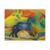 Small Blue Horse 1912 By Franz Marc