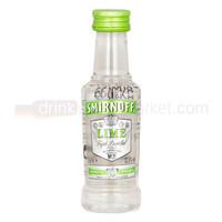 Smirnoff Lime Russian Vodka 5cl Miniature