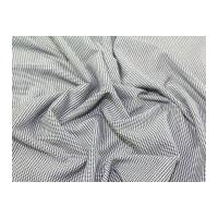 Small Check Wool Blend Suiting Dress Fabric Grey