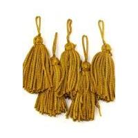 Small Key Tassels 35mm Gold