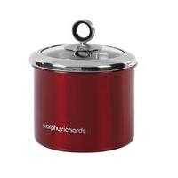 Small Red Storage Canister