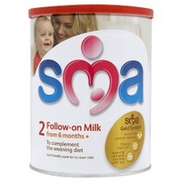 sma follow on milk 2 6 months 900g