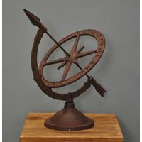 Small Cast Iron Sundial by Fallen Fruits