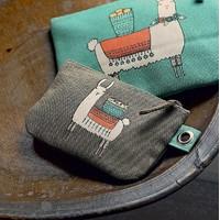 Small Llama Zip Pouch